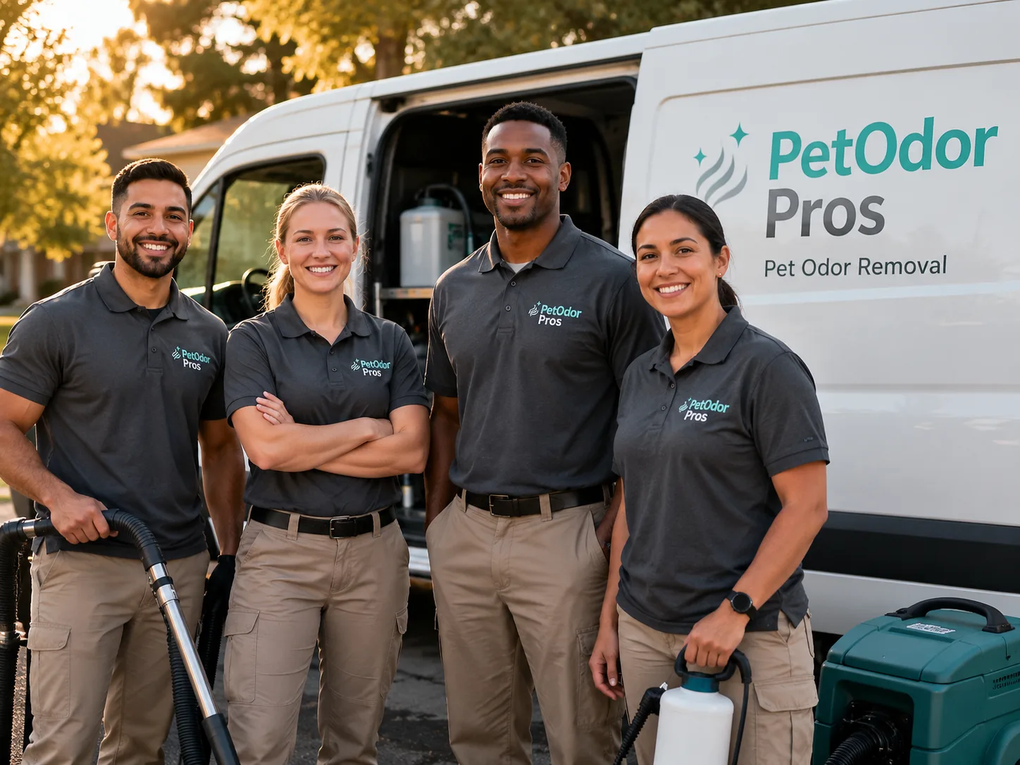Pet Odor Removal team serving Tovey, IL